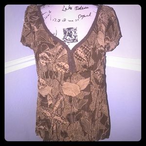 Stamp 10 baby doll top.